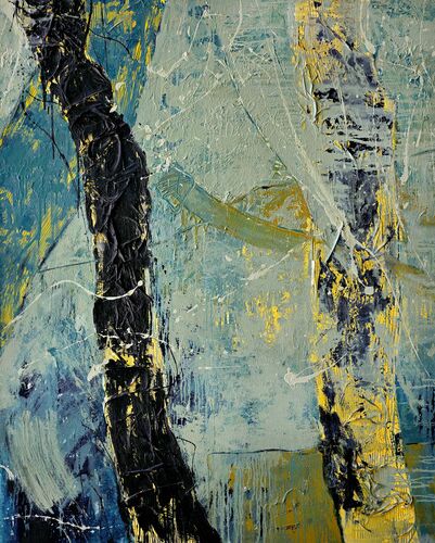 #Dariusz#Walenicki#Wege041.180x140.Papier_Bleistift_#U00d6l_Leinwand