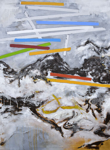 #Dariusz#Walenicki#Berge03.160x130.#U00d6l_Leinwand
