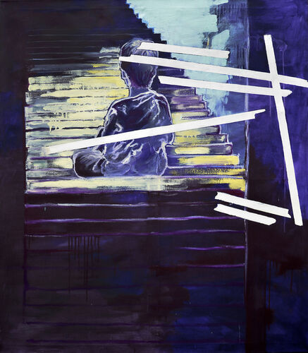 #Dariusz#Walenicki#Ohne Titel.05.140x120.#U00d6l_Leinwand