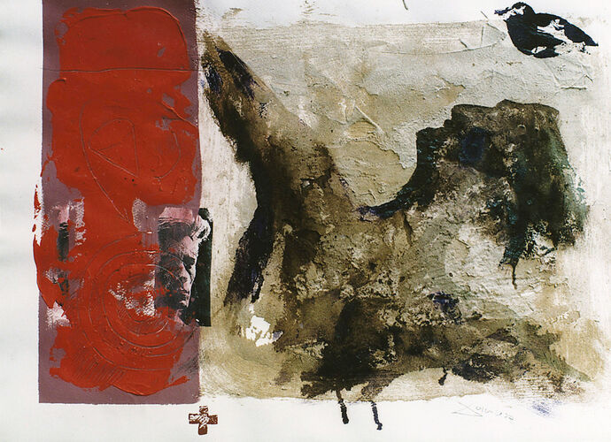 UR-Mann011.60x80.Sand_Papier_#U00d6l_Papier