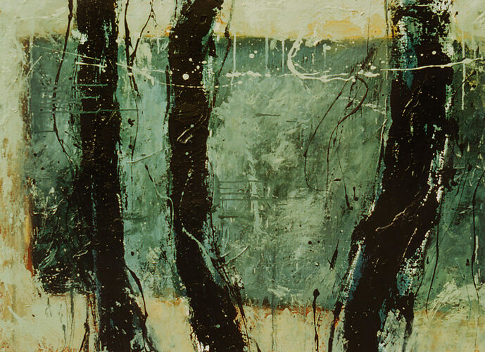 #Dariusz#Walenicki#Wege039.110x160.Papier_Bleistift_#U00d6l_Leinwand